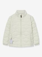 MATNAVA MINI A TURE lichtgewicht gewatteerde jas voor kinderen amandelgroen - thumbnail