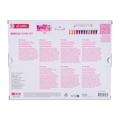 Schilderset talens art creation acrylverf 16delig