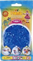 Hama Strijkkralen 1000 Stuks Blauw Doorzichtig - thumbnail