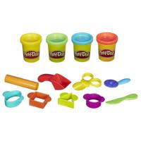 Play-Doh Gereedschap Basisset met 4 Potjes Klei - thumbnail