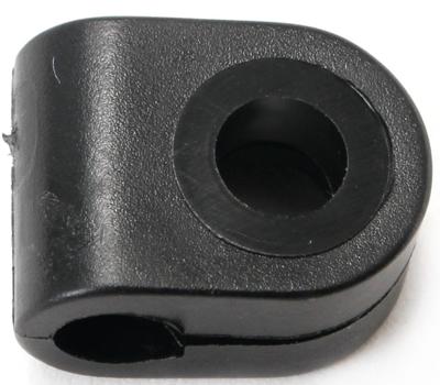 Monte Velo Kabelgeleider cable guide/mudguard stay clamp 16x12x5mm plas.b
