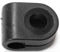 Monte Velo Kabelgeleider cable guide/mudguard stay clamp 16x12x5mm plas.b - thumbnail