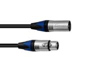 PSSO XLR Cable COL 3-pin 5m bk Neutrik - thumbnail