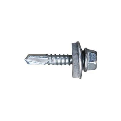 Schroefdoos CELO 7301 Verzinken Ø 6,3 x 38 mm Met sluitring Zeshoekig Boor (200 Stuks)