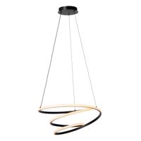 Lucide ESPIRAL - Hanglamp - LED Dimb. - CCT - 1x40W 2700K/4000K - Zwart - Essential - thumbnail