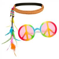 Set Hippie Regenboog 2-Delig - thumbnail