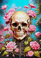 Garden Skeleton Puzzel 1000 Stukjes - thumbnail