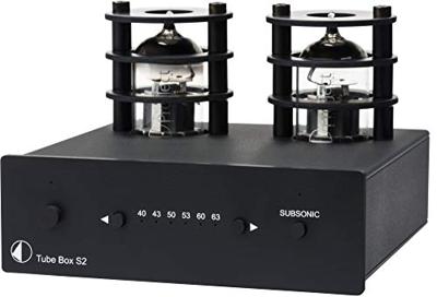Pro-Ject Tube Box S2 phono voorversterker zwart