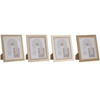 Fotolijsten Home ESPRIT Kristal Hout MDF Scandinavisch 23 x 2,8 x 28 cm (4 Stuks) - thumbnail
