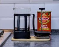 Theepot Kinvara SW8120 Zwart Transparant 600 ml Piston - 8430852868855 - thumbnail