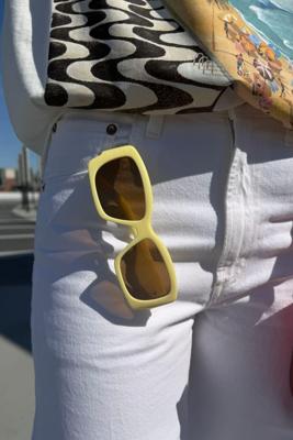 Jacquemus zonnebril Croisiere JAC60C6SUN yellow