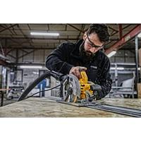 DeWALT DWE576K Cirkelzaag 1600W in koffer + DWS5022 Geleiderail 1500mm - thumbnail