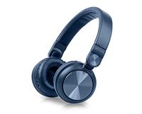 Muse M-276 Bluetooth hoofdtelefoon On Ear' batterij met tot 10 uur speeltijd, verstelbare beugel, handsfree-functie, blauw - thumbnail