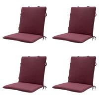 Zitje universeel 40x40 rits Bordeaux eco nature outdoor (4 stuks) Madison - Madison - thumbnail