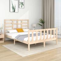 Bedframe massief hout 120x190 cm - thumbnail