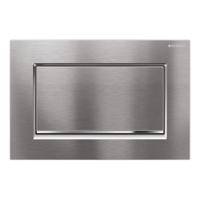 Bedieningsplaat Geberit Sigma 30 Chroom Mat 1 Knop - thumbnail