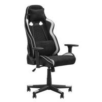 Bureaustoel Senna - zwart/wit - Leen Bakker - thumbnail