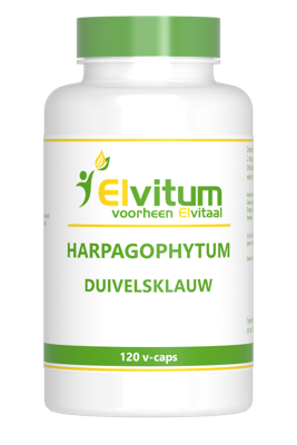 Elvitum Harpagophytum / Duivelsklauw Vegicaps Elvitum Harpagophytum / Duivelsklauw Vegicaps