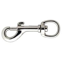 Musketon - vernikkeld - 20 mm - MK 20.03/4 Z - thumbnail