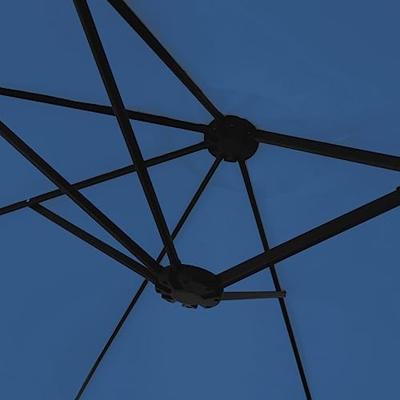 VidaXL Parasol dubbel dak 449x265 cm azuurblauw VidaXL Parasol dubbel dak 449x265 cm azuurblauw