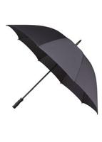 Benson Paraplu Vouwbaar Zwart 100 cm - 8 Banen - thumbnail