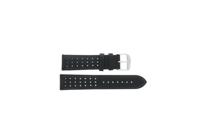 Horlogeband Morellato Rugby U3459237019CR22 Glad leder Zwart 22mm - thumbnail