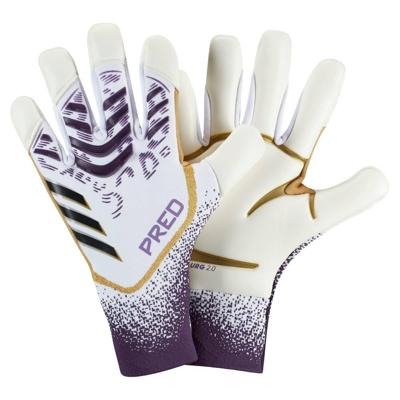 adidas Predator Pro Hybrid Keepershandschoenen Wit Paars Zwart adidas Predator Pro Hybrid Keepershandschoenen Wit Paars Zwart