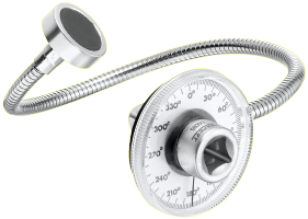 Facom hoekverdraaiingssleutel | met magnetisch flexibele staaf | E100115 - E100115