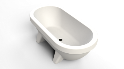 Gardentub Buitenbad 194x94x66 cm 350L Wit Gardentub Buitenbad 194x94x66 cm 350L Wit