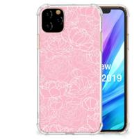 Apple iPhone 11 Pro Max Case White Flowers - thumbnail