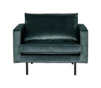 WOOOD Fauteuil 'Rodeo', kleur Teal - thumbnail