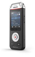 Philips DVT2810 VoiceTracer Audiorecorder Zwart/Zilver - thumbnail