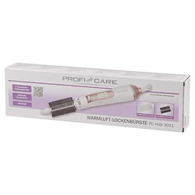 ProfiCare PC-HAS 3011 Heteluchtborstel Warm Champagne, Wit 800 W - thumbnail