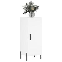 Dressoir 34,5x34x90 cm bewerkt hout wit - thumbnail