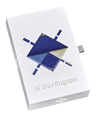 Burlington 2-paar heren sokken - Cadeau verpakking - Gift Box - Katoenen sokken met ruit print