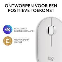 Logitech 910-007013 muis Reizen Ambidextrous RF-draadloos + Bluetooth Optisch 4000 DPI - thumbnail