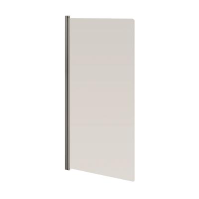 Badwand VM Go Megalo 75x130cm Scharnierend Chroom Profiel 4mm Veiligheidsglas Badwand VM Go Megalo 75x130cm Scharnierend Chroom Profiel 4mm Veiligheidsglas