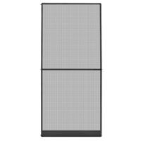 Hordeur met scharnieren 100x215 cm antraciet - thumbnail