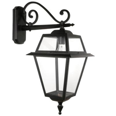 Franssen buitenlampPerla klassiek hangend zwart - 141-10