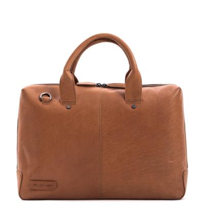 Plevier Basalt Laptoptas 15,6" COGNAC