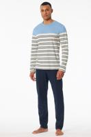 Schiesser Pyjama lichtblauw - thumbnail