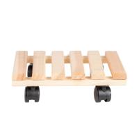 Esschert Design Plantentrolley Naturel 29x29cm - thumbnail
