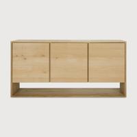 Ethnicraft Dressoir 'Nordic' Geolied Eikenhout, 158cm - thumbnail