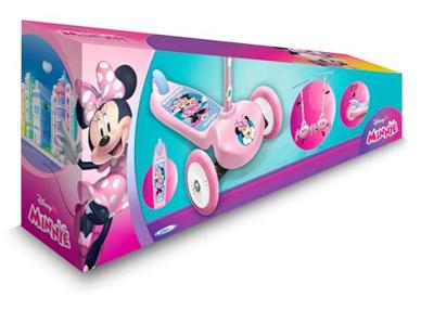 Kinderstuurscooter - MINNIE - MN432045 - 3 wielen - Roze