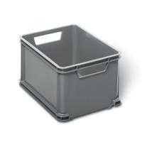 Curver unibox classic S 15 liter zilver - thumbnail