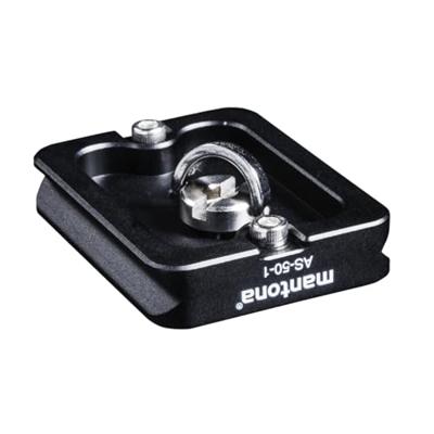 Mantona AS-50-1 Snelwisselplaat Schroefdraad (buiten)=1/4