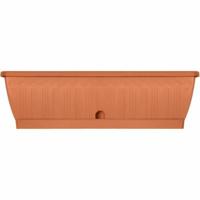 Jardiniere - GARDEN ID Terraflor - Terra 60 cm - Duurzaamheid - Waterreserve - Gerecycled en 100% recycleerbaar - Volume voor planten. - thumbnail