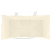 VidaXL Papieren zakken 250 st met hengsels 21x11x31 cm geel - thumbnail