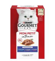 GOURMET Mon Petit Fish Mix - nat kattenvoer - 6 x 50 g - thumbnail
