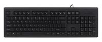 A4Tech KR-83 toetsenbord USB Zwart - thumbnail
